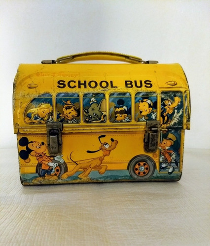 Walt Disney School Bus Lanchera Lata