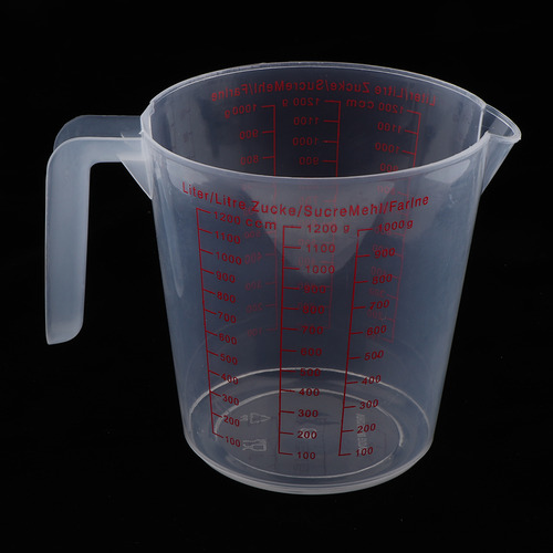 Taza Medidora, Resistente A La Temperatura, Líquidos /