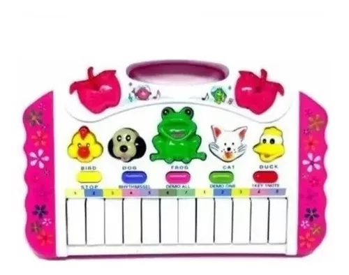 Teclado Piano Musical Infantil com Sons de Animais Trenzinho - Detalhes  Magazine - Quer presentear? O seu lugar é aqui!