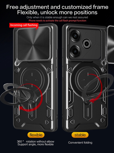 Funda Para Tecno Pova 6 Pro 5g/pova 6 5g Uso Rudo Carcase