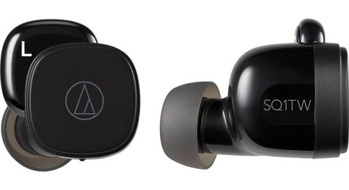 Auriculares Inalámbricos In-ear Audio-technica Ath-sq1tw Color Negro