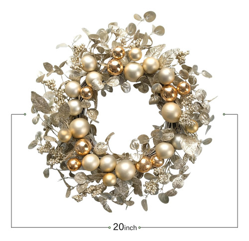 Tempus 20 Corona De Baile De Navidad Decoración De La Corona