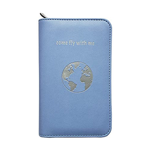 Phone Charging Passport Holder - Travel Wallet With Rem...
