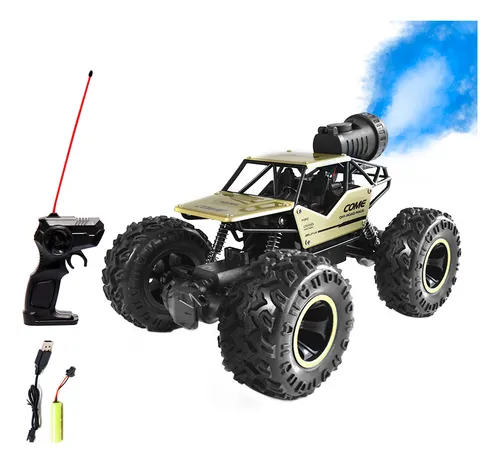 comprar Auto Arenero Todoterreno Off Road Race A Control De Metal Color Dorado