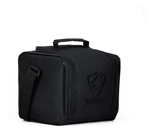 Imagem 2 de 6 de Bolsa Térmica Fitness Basic Preto Preto Lancheira Academia