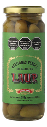 Pack X2 Aceitunas Verdes X320g Laur