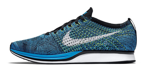 Zapatillas Nike Flyknit Racer Blue Cactus 526628-402   