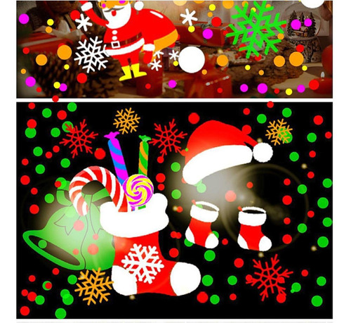 Proyector De Copos De Nieve, Luces Navideñas, Iluminación