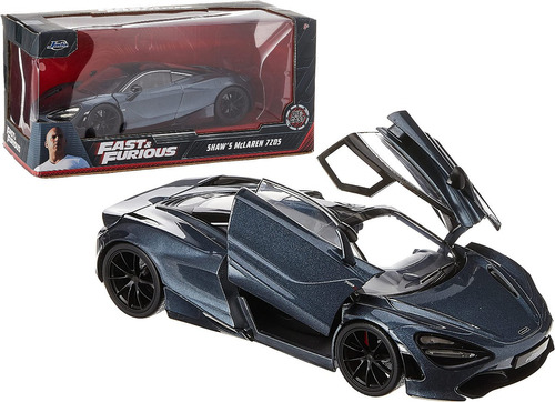 Rapido Y Furioso Mclaren 720s De Shaw Diecast 1:24 Jada