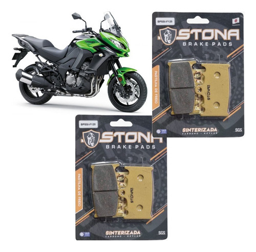 Kit Pastilhas De Freio Diant. Versys 1000 Sinterizadas Stona