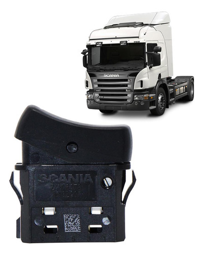 Botão Ventilador Compatível Com Scania 1421865