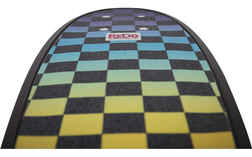 Redo Skate Co. Monopatín Retro Poly Cruiser - Cuadros De Neó
