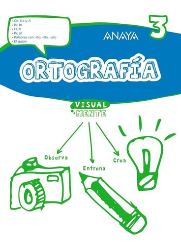 OrtografÃÂa 3., de Anaya Educación. Editorial ANAYA EDUCACIÓN, tapa blanda en español