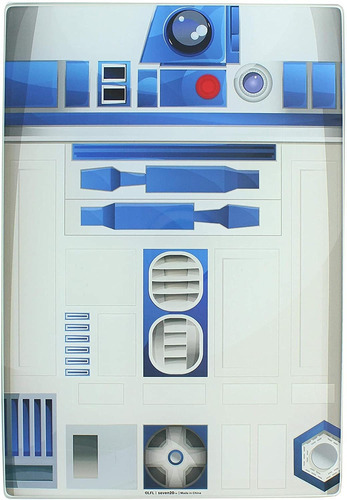 Tabla Cortar Alimentos Utensilios Cocina Star Wars R2 D2 Color Blue Star Wars R2D2