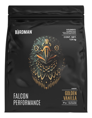 Falcon Performance Proteina Premium 50 Porciones 1.9kg Sabor Golden vanilla