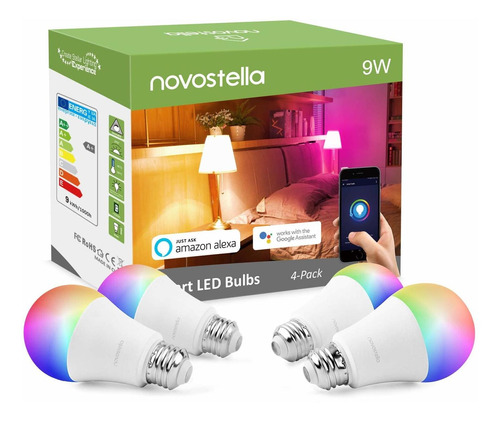 Bombilla Inteligente , Luces Led Wifi Que Cambian De Col Bbn