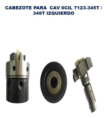 Cabezote Para Cav 349 Izq 6cilindros 7123-345t