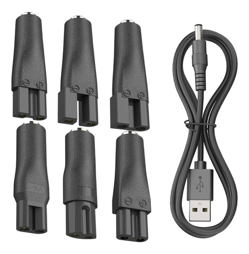 7 Pcs Cable De Alimentación Cargador De Repuesto De 5 V Jueg