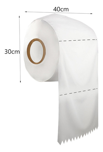 2 Rollo De Papel Higiénico Para Disfraz, Rollo Grande, Ropa