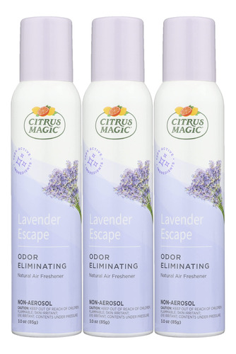 Citrus Magic, Lavender Escape, Ambientador Natural Eliminado