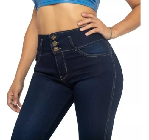 Jeans Elastizados Calce Perfecto. Levanta Cola. 