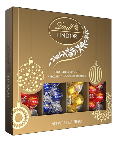 Lindt Lindor - Caja De Regalo Surtida De Trufas De Caramelo
