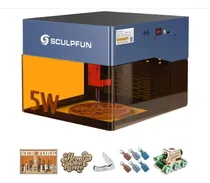 Comprar Máquina De Grabado Láser Sculpfun Icube Pro 5w 130 * 130 Mm