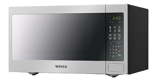 Imagen 2 de 4 de Horno De Microondas Daewoo Kor-14ym De 1.4p Acero Con Negro