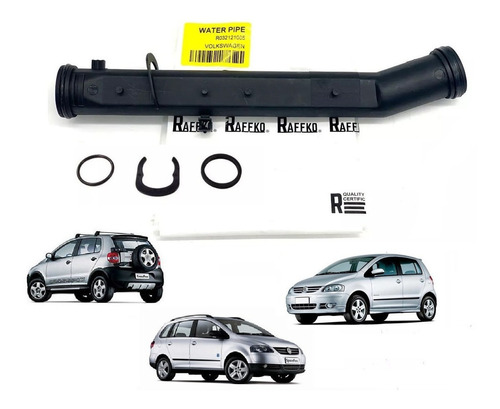 Tubo Toma Agua Volkswagen Crossfox Fox Spacefox 2004 - 2014