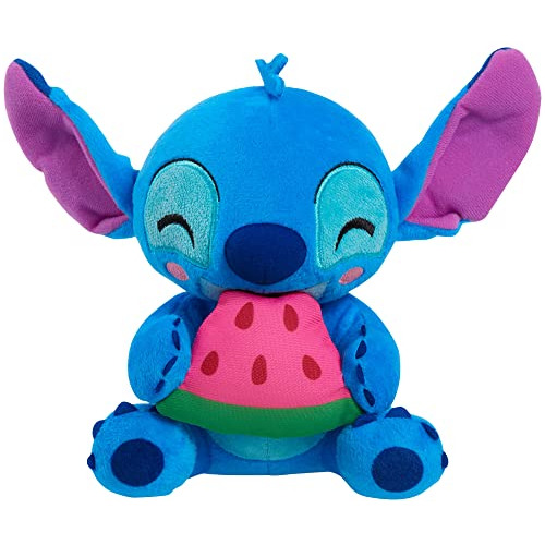 Disney Stitch Small Plush Stitch And Watermelon, Stuffed Ani