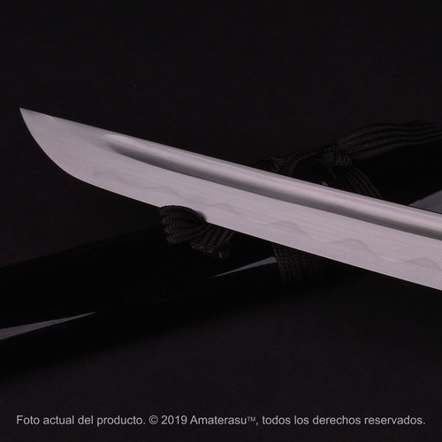 Imagen 9 de 10 de Katana Wakizashi Kensei Takeo Templado Al Aceite Full Tang