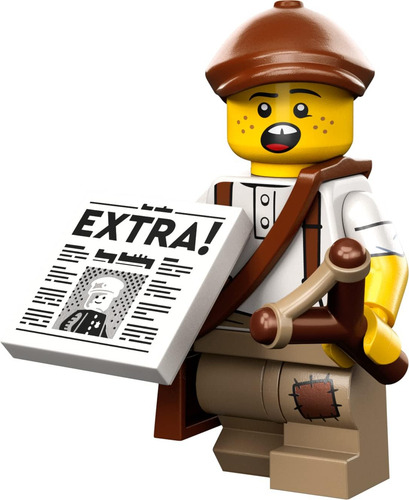 Lego Minifiguras Coleccionables Series 24 - Periódico Kid 71