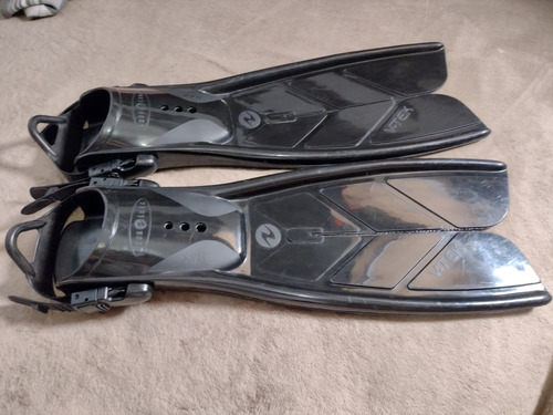 Aletas De Buceo Aqua Lung V-tek Talla Small (Usado)