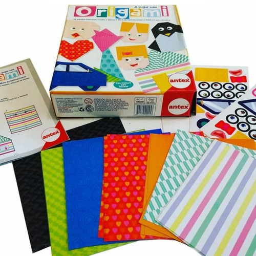 Origami Arte Japones Papel Antex 0025 Manualidades Edu Full