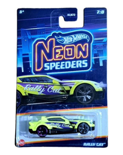 Hot Wheels Neon Speeders Rally Cat