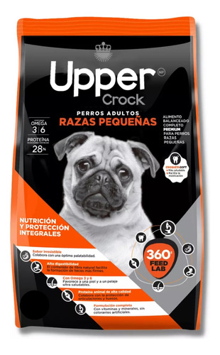 Alimento Para Perros Upper Crock Adulto Raza Pequeñas X 15kg