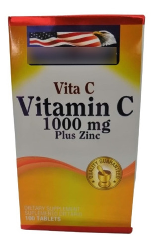 Vitamina C 1000mg + Zinc Vita C - Unidad a $52000