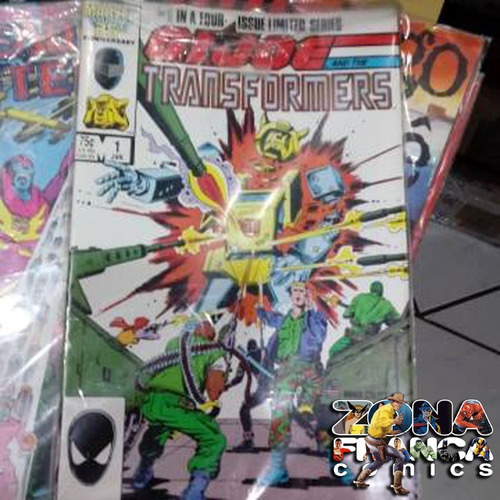 Transformers And G.i.joe Mini Série Completa Marvel Comics 