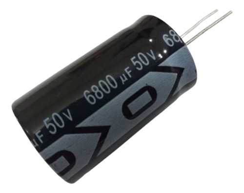 01 Capacitor Eletrolítico 6800uf 50v 105º Amp Potencia Sc