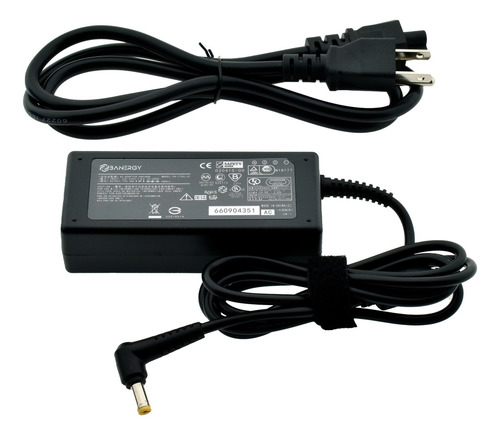 Cargador Acer Aspire E5-511,v5-551,one Ao756 Negro