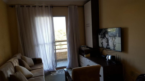 Imagem 3 de 20 de Excelente Apartamento Com 02 Dormitórios E Elevador - Condomínio Residencial Sábia Da Mata - Cotia/sp - Ap614v