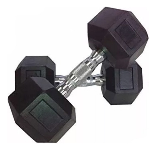 Mancuernas Hexagonales Pro 15 Kg X 2 = 30 Kg | Sdmed