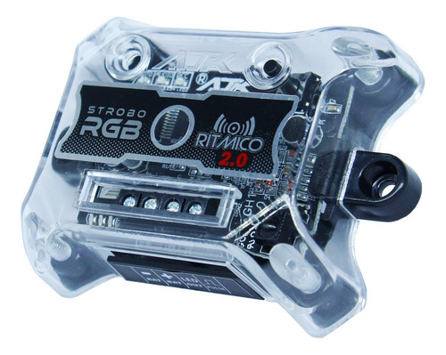 Imagem 7 de 9 de 2 Strobo Automotivo Carro Ajk 2 Faróis Rgb Com Controle Novo