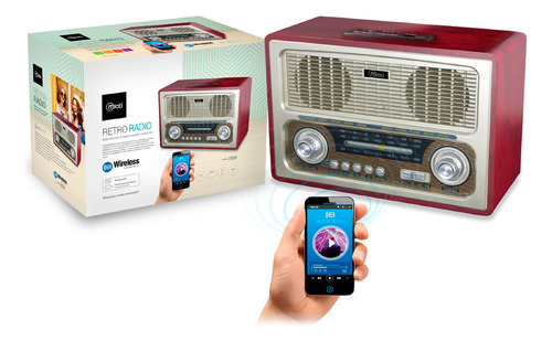 Radio Retro 1950´s Bluetooth Fm / Mlab - 7809