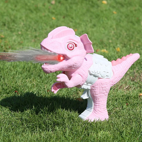 Juguete De Dinosaurio Eléctrico Que Escupe Fuego Para Niños