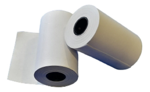 30 Rollos Papel Termico 57x36 Para Terminal Bancaria Color Blanco Printium