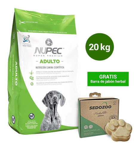 Croquetas Nupec Adulto Mediana Grande + Regalo Para Perro