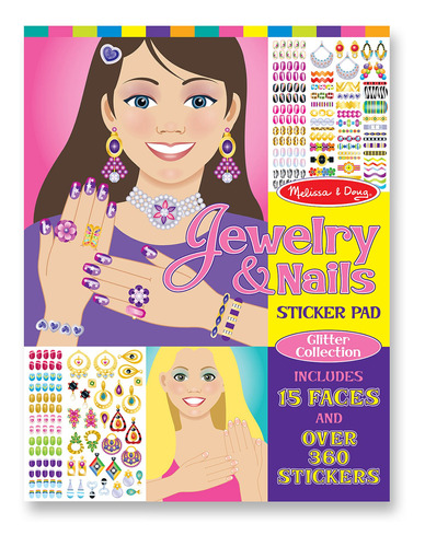 Pad Stickers Joyas & Uñas Melissa & Doug