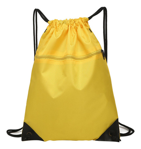 Cadena De Natación Pe Bolsa De Deporte Gimnasio Amarillo