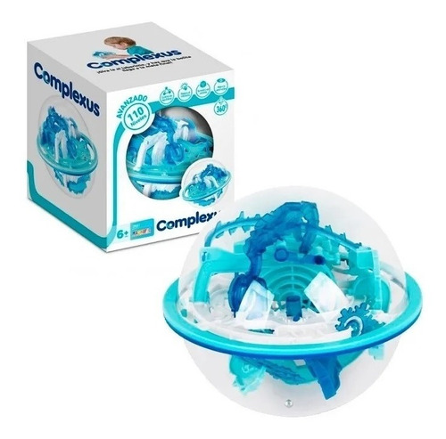 Laberinto Esfera 3d Complexus 13cm Juego Juguete Didáctico